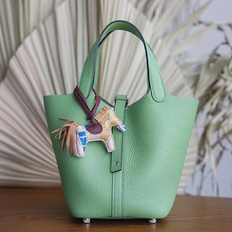 New sale Hermes Picotin Lock replica MM silver hardware erx22212