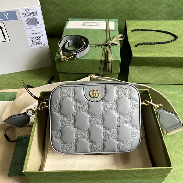 No.1 Popular Gucci GG Quilted Leather Shoulder Bag Replica guj40083
