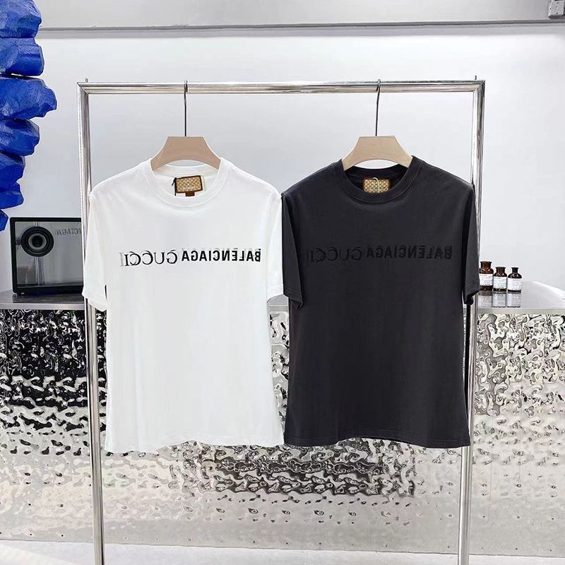 Love at first sight? Gucci x Balenciaga replica collaboration short-sleeved T-shirt gum47234 Love at first sight? Gucci x Balenciaga replica collaboration short-sleeved T-shirt gum47234