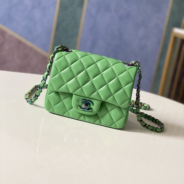 Love at first sight? Chanel replica mini flap bag Matelasse shl42464