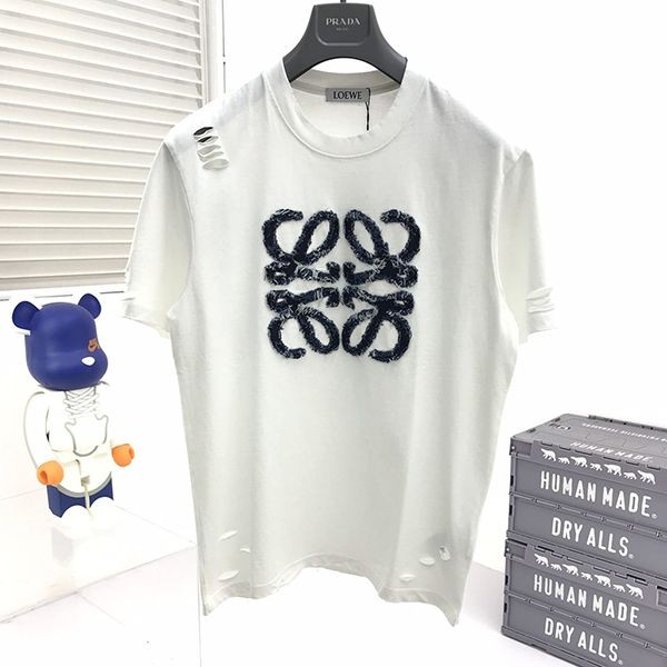 New Spring Loewe Anagram Print T-shirt Replica loe35833 New Spring Loewe Anagram Print T-shirt Replica loe35833
