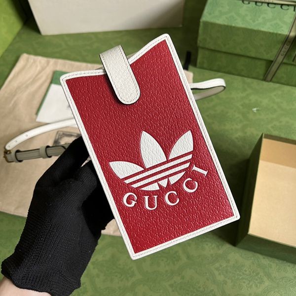 Not available in Japan Adidas x Gucci shoulder strap smartphone case replica gua58650