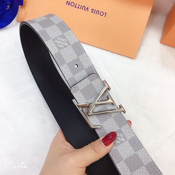 Louis Vuitton Initial 40MM Reversible Belt, Popularity Rising, Replica, 3 Colors, vuu78031