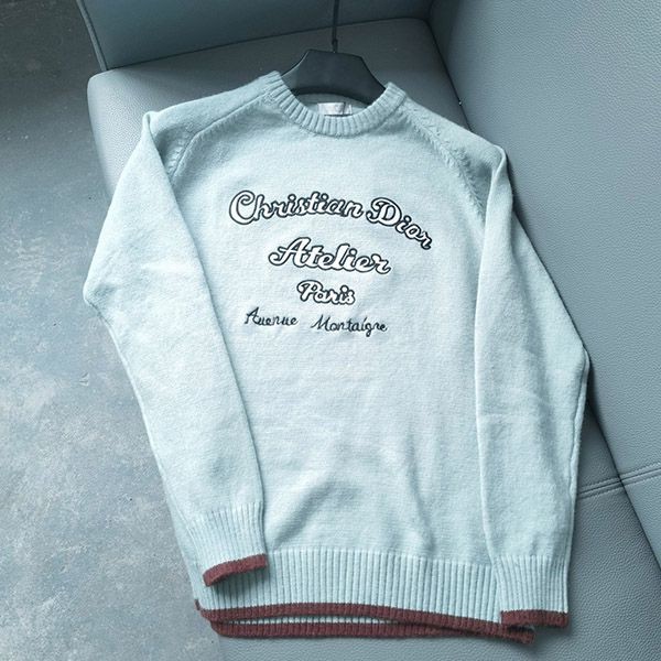 Christian Dior ATELIER sweater fake wool jersey 213M640AT298_C688 sold out