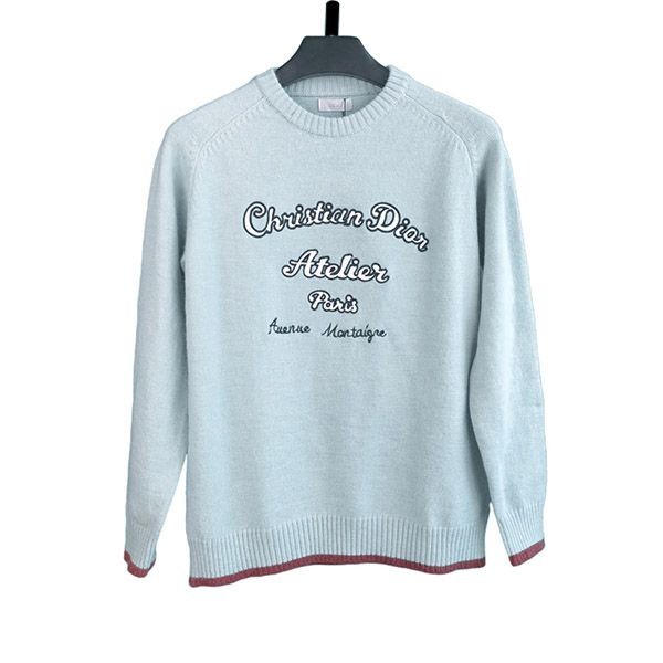 Christian Dior ATELIER sweater fake wool jersey 213M640AT298_C688 sold out