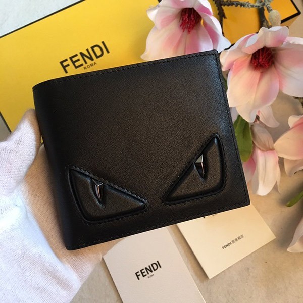 Battle for Fendi Replica Billfold Bi-fold Wallet 3D Bag Bugs Eye fee92119