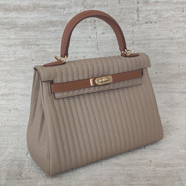 Very popular all over the world? Hermes Kelly Kelly25 Replica Tricolor Outer Stitching Serie Nata erm15175