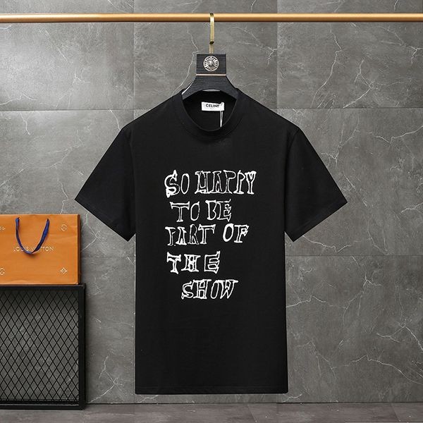 New for Spring: Celine Logo Cotton T-Shirt Parody Cem86240 New for Spring: Celine Logo Cotton T-Shirt Parody Cem86240