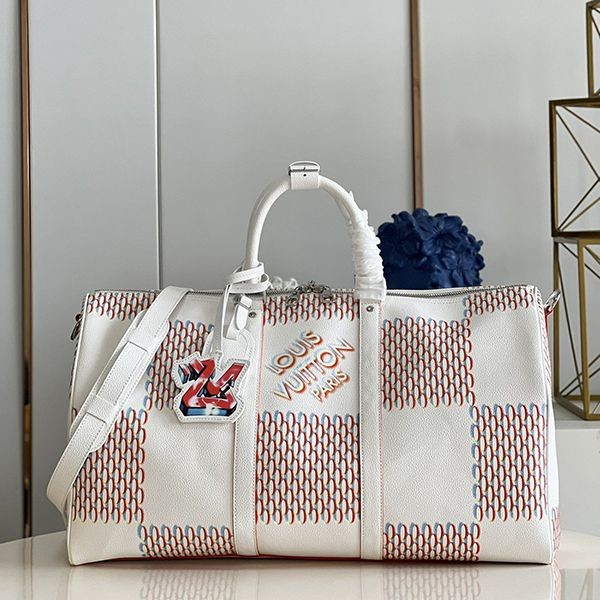 Super popular! [Perfect for travel] Louis Vuitton Boston bag Keepall Bandouliere 50 copy M20563