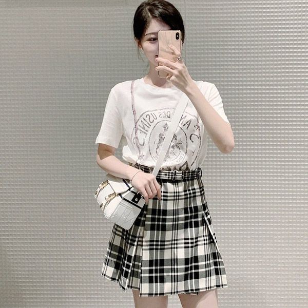 New Dior pleated mini skirt copy dei28053