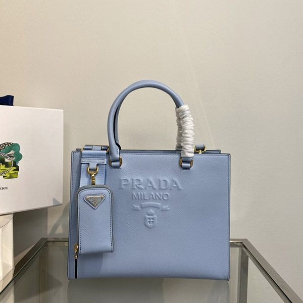 Very popular! Replica Prada Saffiano leather handbag pue87184