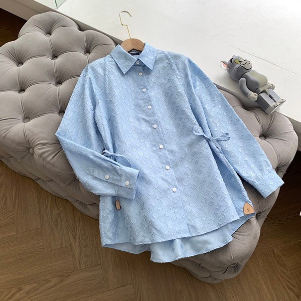 [Louis Vuitton Replica] Vuitton Gathered Shirt Cotton Monogram vuq53773