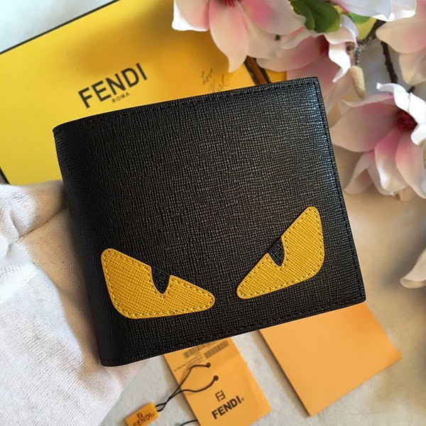 Battle for Fendi Bag Bugs Bi-fold Wallet Replica fem12821