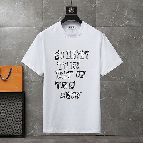 ★Japan!! Popular! Celine Logo Cotton T-shirt Parody Ced79702