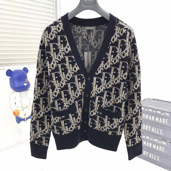☆Super popular☆Dior D-Little Vichy cardigan CD embroidery copy der52974