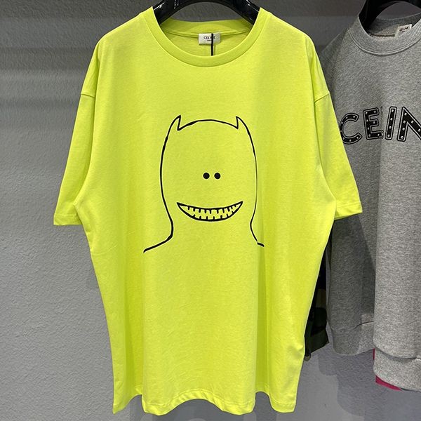 Extremely rare! ◇Celine◇ Boxy T-shirt Cotton jersey Replica Cez11614 Extremely rare! ◇Celine◇ Boxy T-shirt Cotton jersey Replica Cez11614