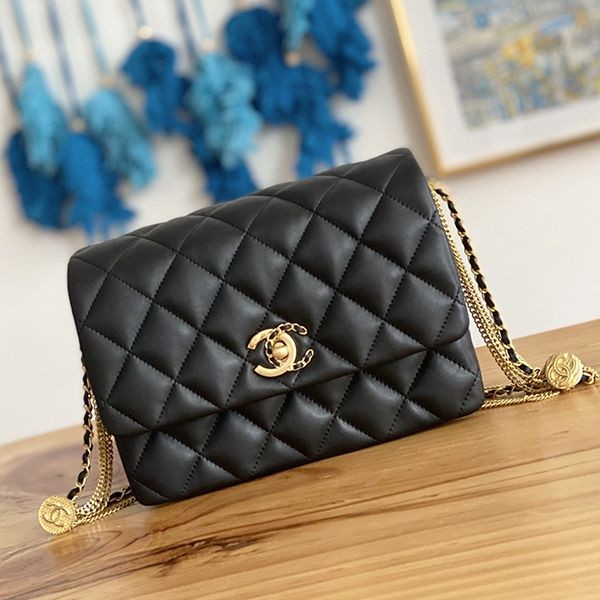 Hard to find fake Chanel lamb leather shoulder bag shl24080 Hard to find fake Chanel lamb leather shoulder bag shl24080