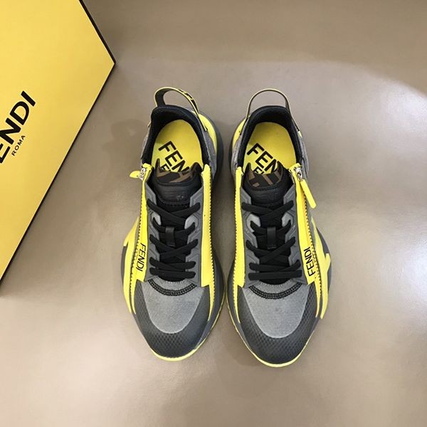 Fendi sneakers replica flow top fem46241
