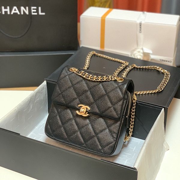 ★Japan!! Popular! Fake Chanel Backpack CC Mark Black Backpack AS3108B0762894305 ★Japan!! Popular! Fake Chanel Backpack CC Mark Black Backpack AS3108B0762894305