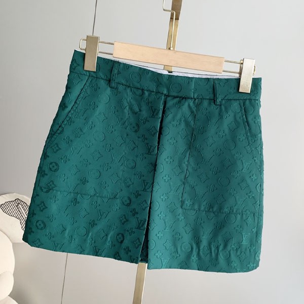 [Not available in Japan] Louis Vuitton Cropped Wrap Shorts Replica 1AA85J