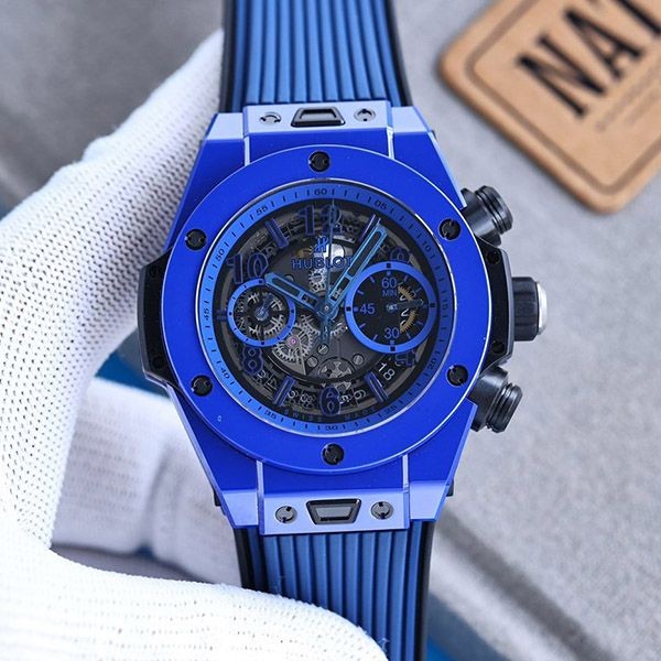☆Super popular☆Hublot Big Bang replica Unico Blue Magic Limited to 500 pieces 411ES5119RX