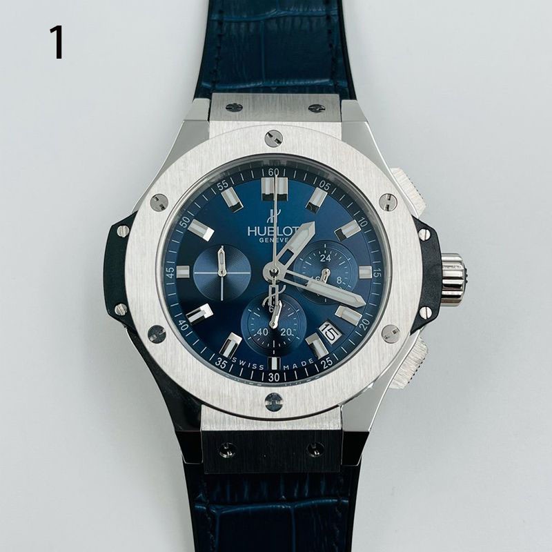 Cheapest price challenge Hublot Big Bang replica steel blue 5 colors hub22768