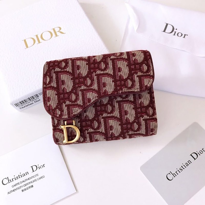21-22AW [Dior Copy] SADDLE D Compact Wallet def61976