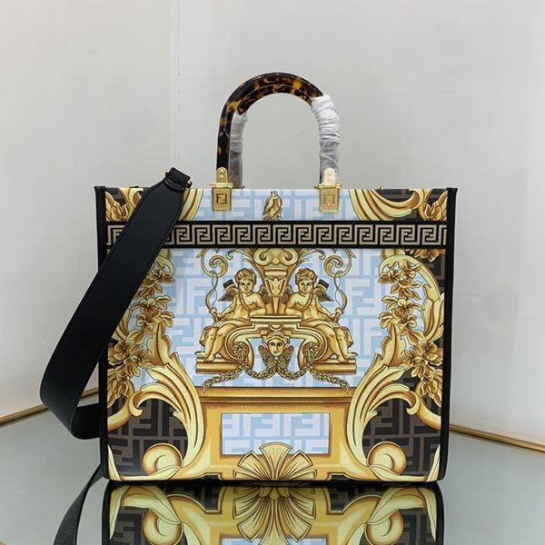 Fendi x Versace Replica Sunshine Tote Bag FD8372