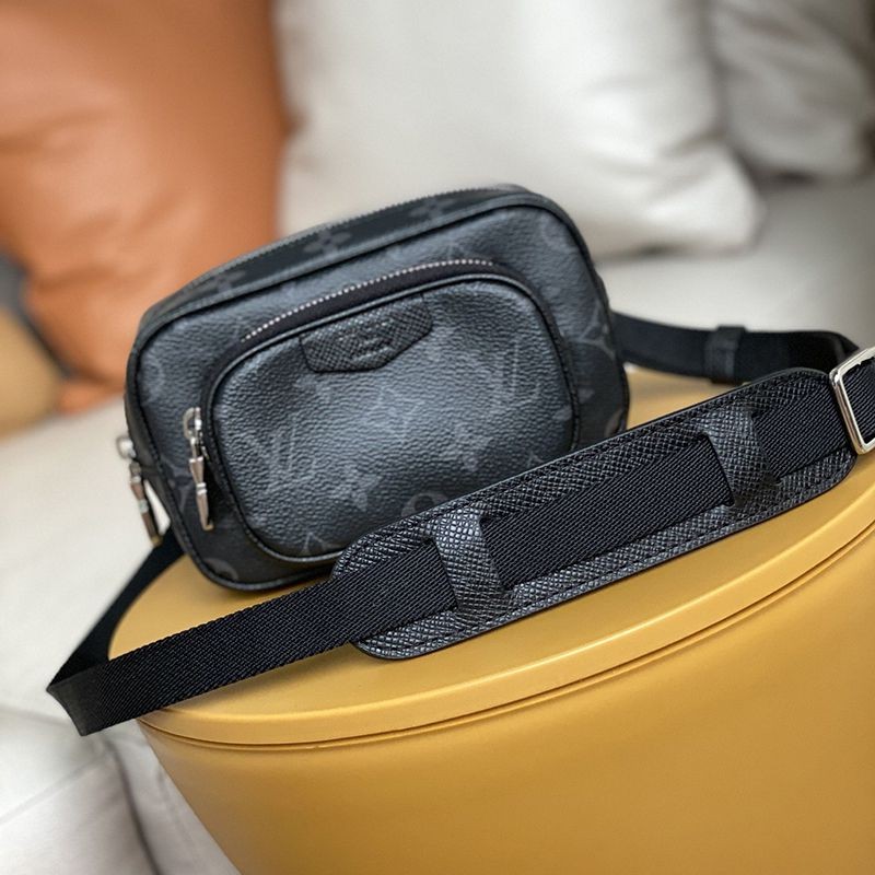 Not available in Japan Louis Vuitton Outdoor Pochette Replica Taiga Rama Noir Shoulder Bag M30755 Not available in Japan Louis Vuitton Outdoor Pochette Replica Taiga Rama Noir Shoulder Bag M30755