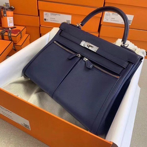 Sold out Hermes replica Kelly 32cm silver hardware erp19765