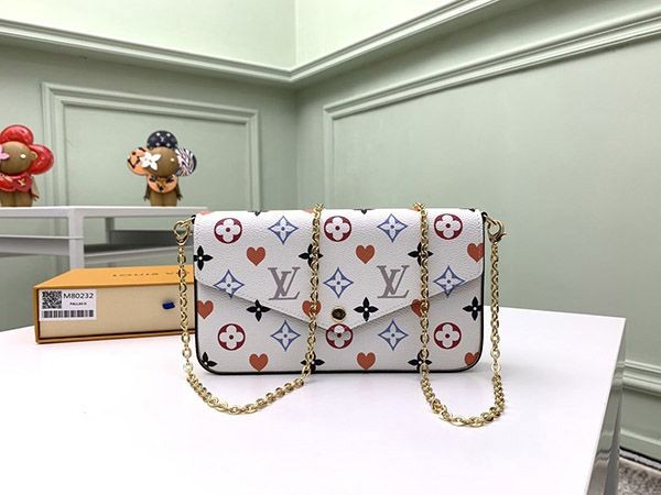 Louis Vuitton Shoulder Bag Replica Monogram Pochette Felicie Game On LV20212