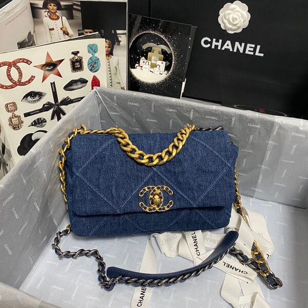 ☆21SS New Arrival☆Chanel☆Denim Fabric Flap Bag Replica