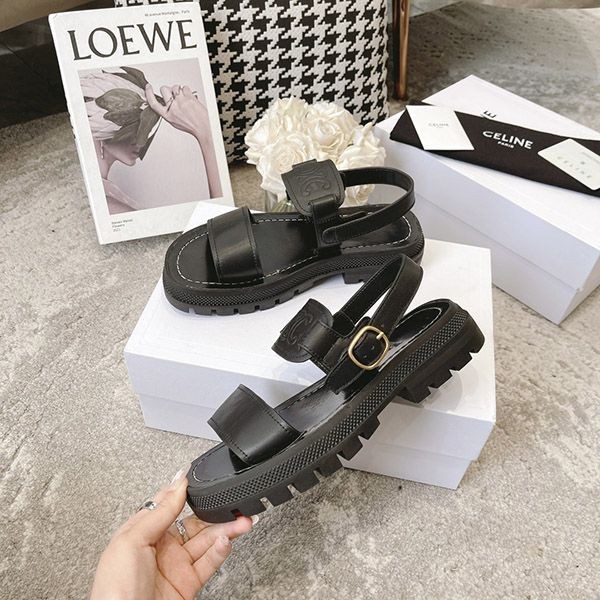 Rapidly rising in popularity [Celine fake] CLEA TRIOMPHE Claire Triomphe sandals Cei18444
