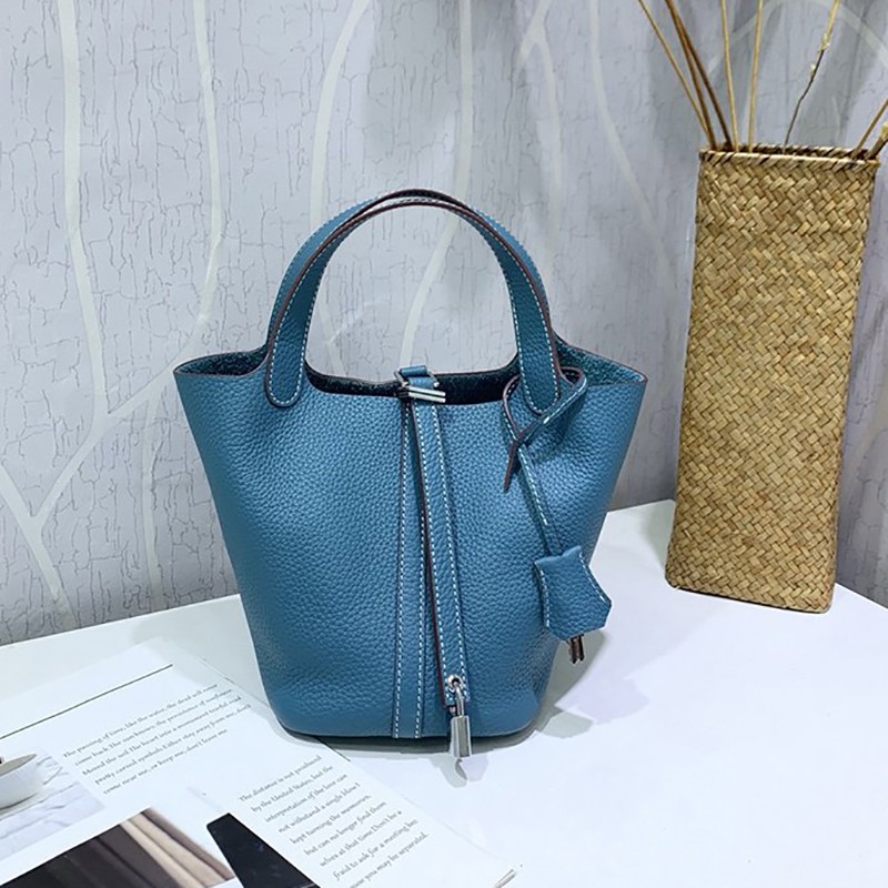 [Free Shipping] Hermes Picotin Lock Replica PM MM Silver Hardware erk51937