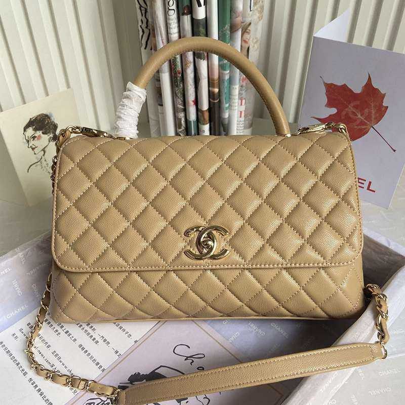 Chanel Caviar Skin Parody Shoulder Bag Perfect as a gift? shy41722
