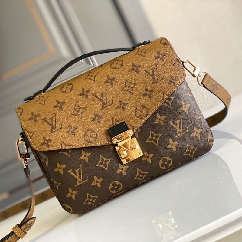 [Not available in Japan] Louis Vuitton Pochette Metis MM Replica Monogram Reverse M44876