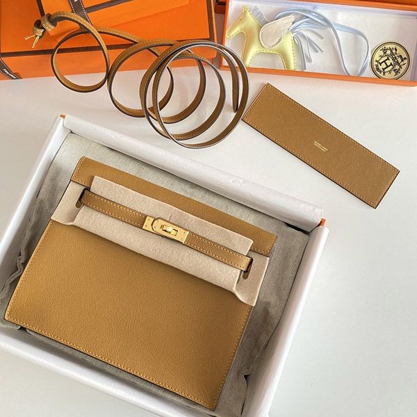 Not available in Japan Hermes Kelly Dance Replica 22cm Inner Stitching Two-tone Metal Fittings ero90864