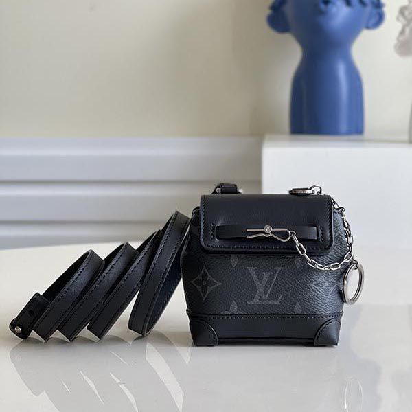 Louis Vuitton Wallet Replica Vuitton Porto Cle Mini Steamer Bag Gift M00340