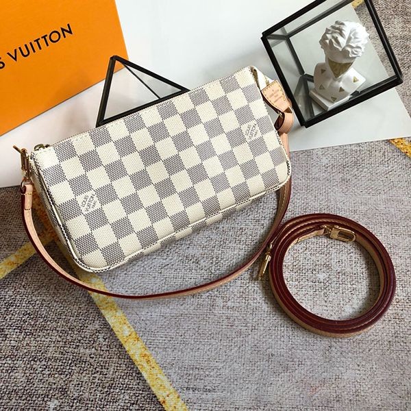 Classic Louis Vuitton Shoulder Bag Replica Damier Pochette Accessoires Tote Bag N41207 Classic Louis Vuitton Shoulder Bag Replica Damier Pochette Accessoires Tote Bag N41207
