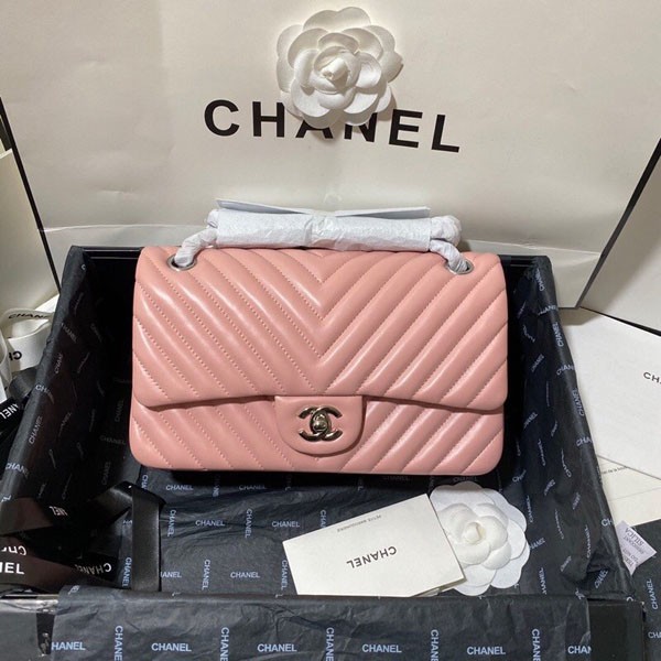 Very popular Chanel replica shoulder bag chain bag pink shd38204