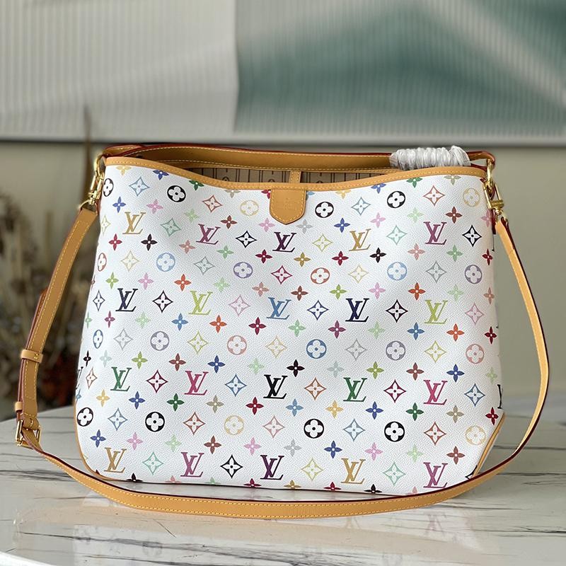 Classic Louis Vuitton Delightful MM Replica Monogram Shoulder Bag vur11347