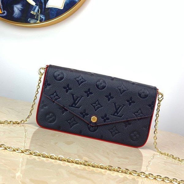 Tracked shipping Louis Vuitton shoulder bag replica mini bag Monogram Empreinte Felicie M64099