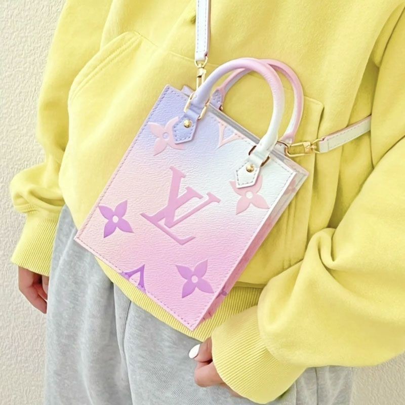 Sure to sell out? Louis Vuitton Petite Sac Plat Shoulder Bag Replica M81341