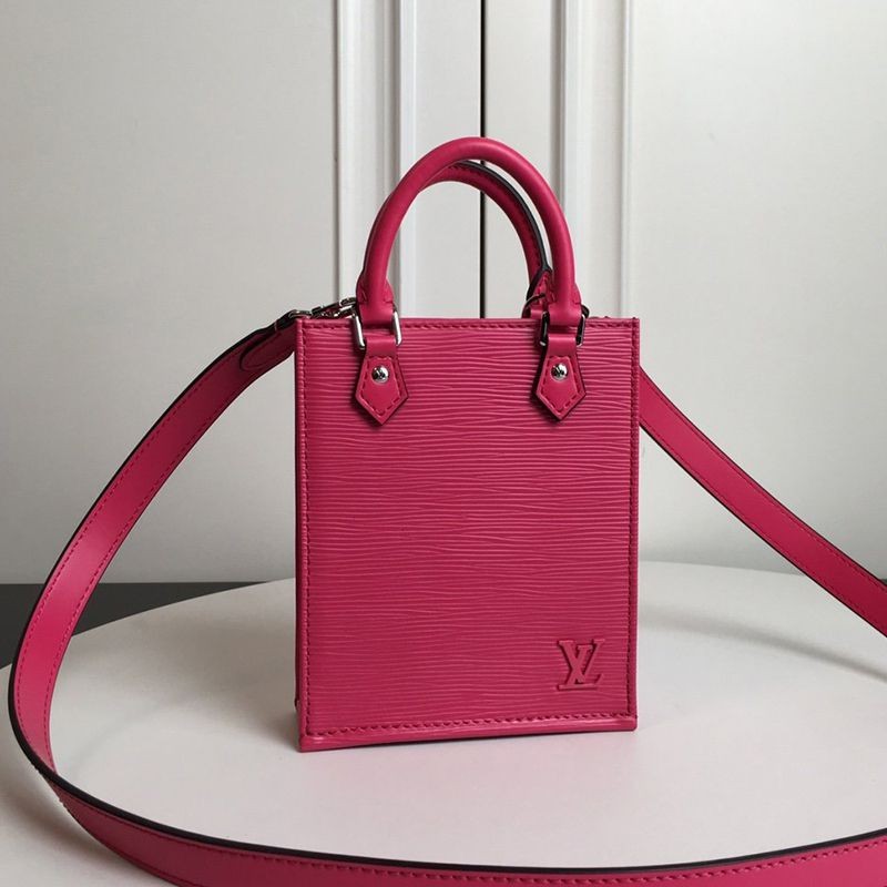 [Limited Color] Louis Vuitton Petite Sac Plat Replica Epi Rose Pondicherry Shoulder Bag M80168