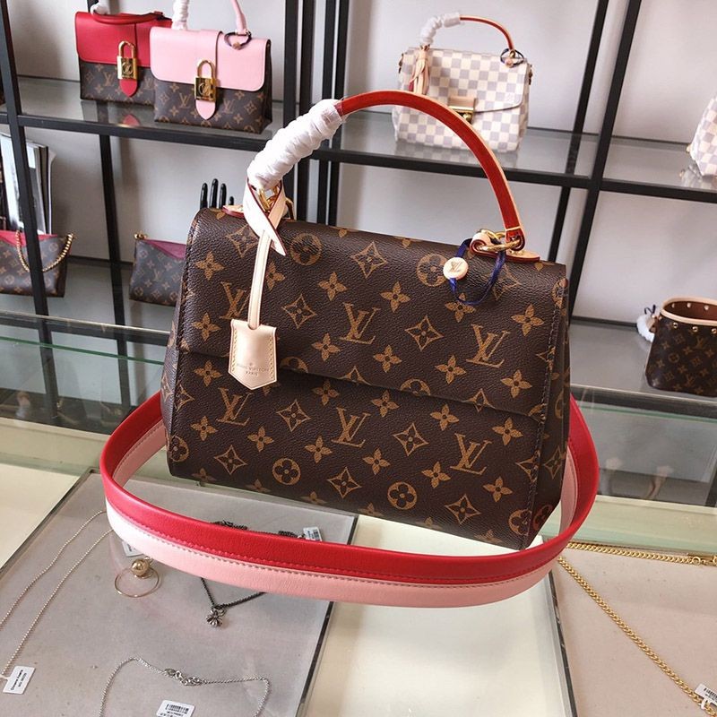 Free shipping, limited edition Louis Vuitton Monogram shoulder bag replica 2way vue42414