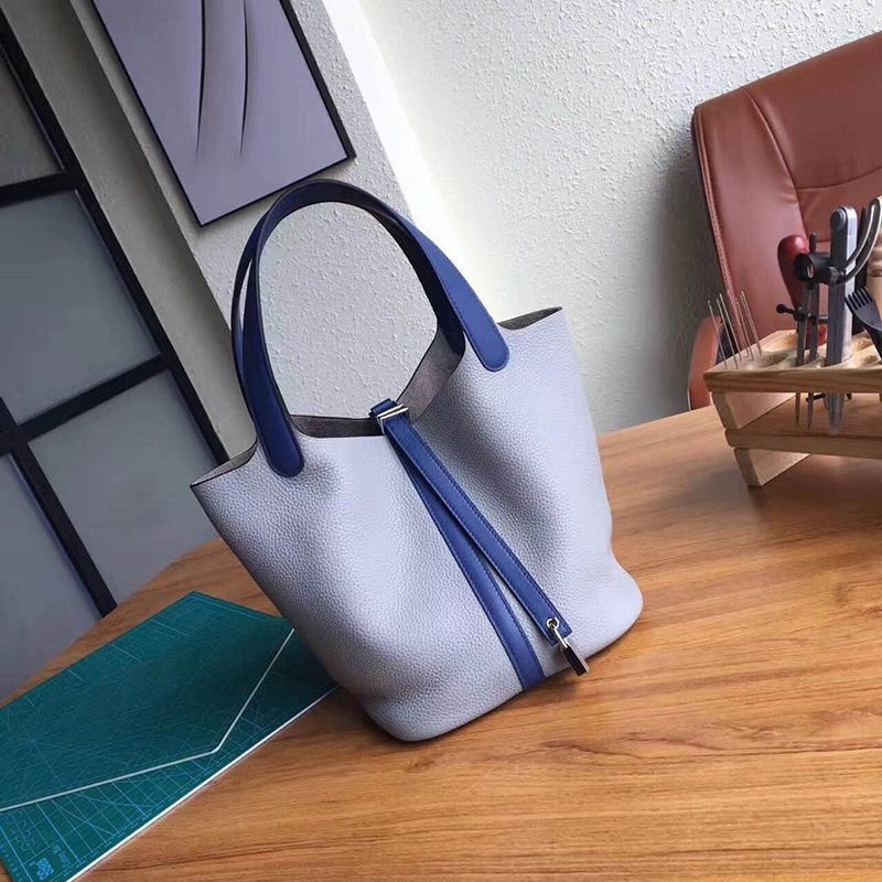 ☆Super popular☆ Hermes Picotin Lock replica PM 18 silver hardware eri29394