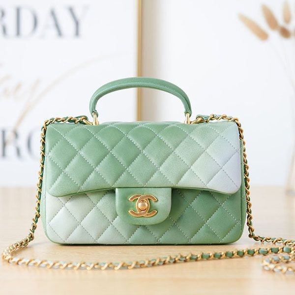 Not available in Japan Chanel Beige Classic Mini Flap Bag Replica shd13929