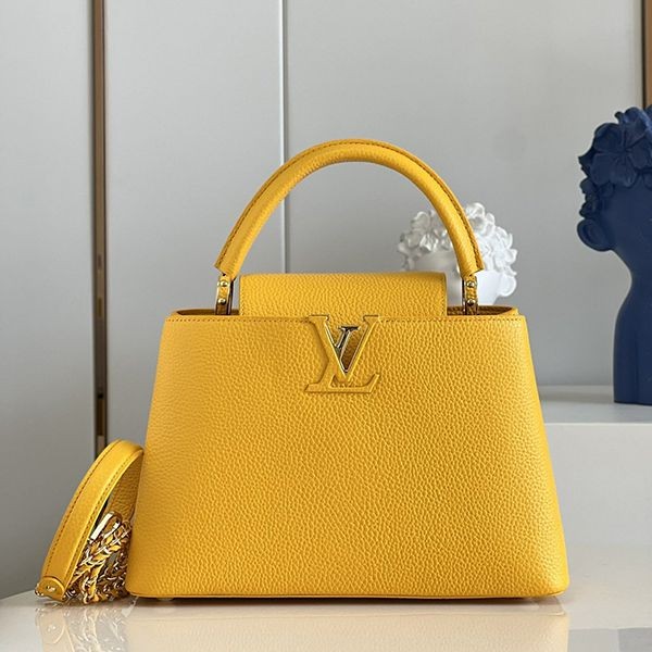 ☆Super popular☆Great gift★Louis Vuitton Capucines replica 3 sizes mini hand shoulder bag M59516