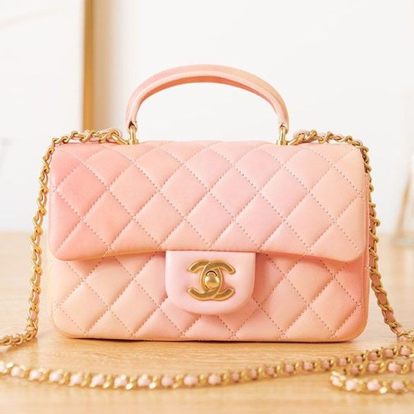 Very popular Chanel Beige Classic Mini Flap Bag Replica shq57446