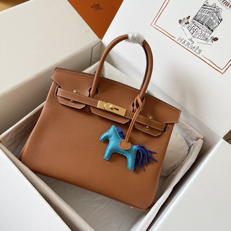 Very popular Hermes Birkin 30 replica Togo gold hardware erl34256